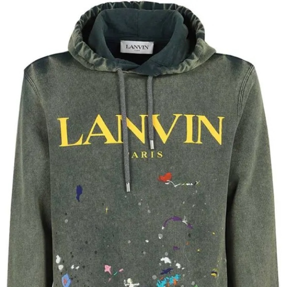 Lanvin Hoodie I Have 2 Left Small & Medium Authenticity We Sell No Fakes